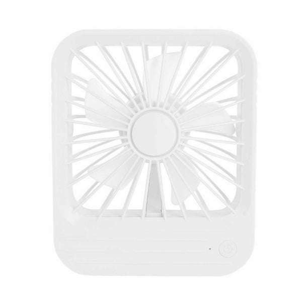 Ventilador de escritorio, mini ventilador de carga USB, viento fuerte, portátil, para acampar al aire libre en verano, ventilador pequeño plegable