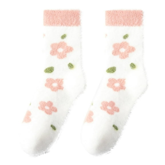 Women's Mid-Tube Thickened Socks Comfortable And Fashionable Sleeping Socks