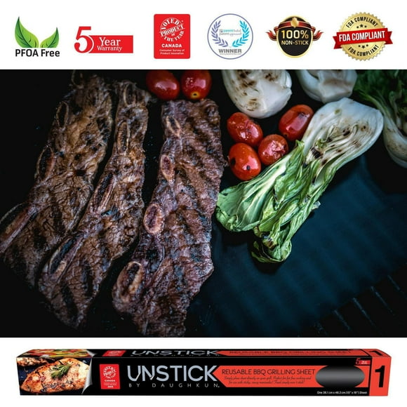 Feuille réutilisable pour grillades UNSTICK