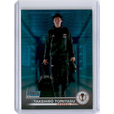 2022-23 Topps Stadium Club Chrome UEFA Blue Takehiro Tomiyasu Arsenal #79