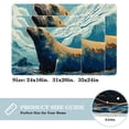 thumbnail image 2 of Sea Lion Polyester Non-Slip Machine Washable Floor Carpet Chair Mat Floor Rug, 2 of 6