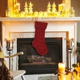 thumbnail image 2 of JeashCHAT Christmas Stockings Christmas Large Knitted Wool Xmas Stocking for Fireplace Candy Bag Socks Gift Bag Socks Christmas Decorations, 2 of 5