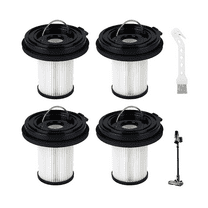 4 Pack Replacement Filter Compatible With Bissell Cleanview XR 200W 3789X Replace For Bissell Cleanview XR Pet 300w 3789U,3789,3797,3797V,3797W Stick Vacuum Filter Replace For #1638010