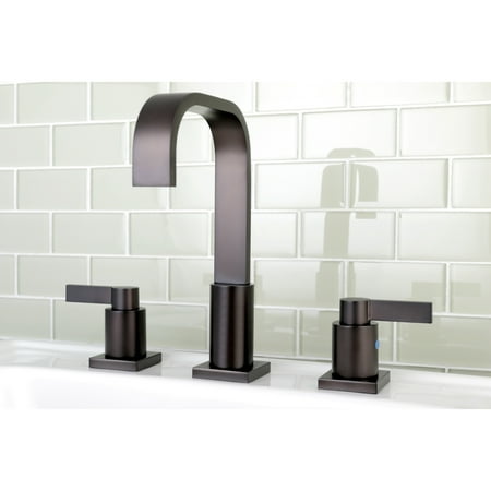 Kingston Brass High Arch Oil Rubbed Bronze Widespread Bathroom Faucet - Walmart.com