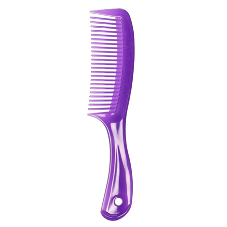 Aristocrat Barber Beauty Hair Salon Neon Rake Comb Purple