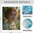 thumbnail image 3 of Diamond Art Kit for Adults, Redhead Woman Nature Portrait Diamond Painting for Adults Beginners, 5D DIY Diamond Art Painting Kits, Colorful Diamond Painting Craft for Home Decor 12x16 Frameless, 3 of 7