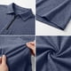 thumbnail image 4 of Ceisia Men's Slim Fit Half-Zip Polo Shirts, Breathable Stretch Casual Summer Tops Gifts, 4 of 9