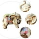 thumbnail image 2 of 1 pieza de cinco figuras de cerámica coloridas debajo del elefante, estatua decorativa de elefante, 2 of 8