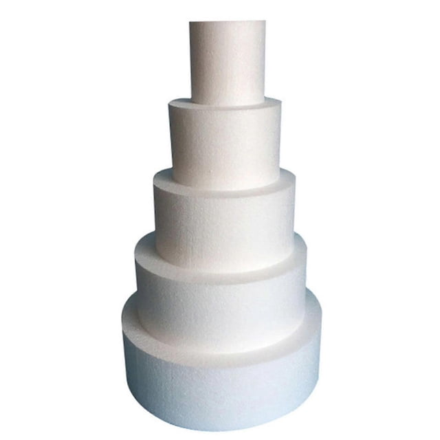 Cake Dummy Diy Round Shape Foam Multipurpose Cake Mold For Kitchen14Inch