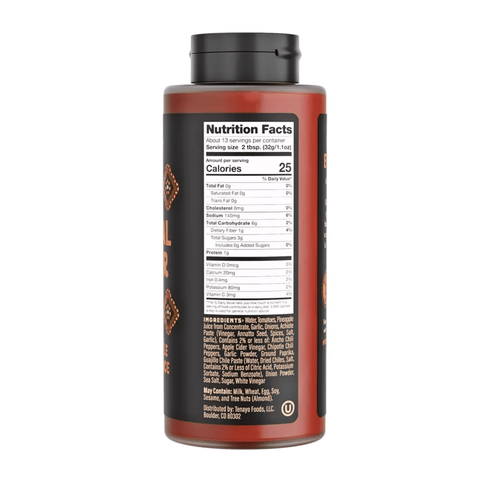Tenayo Spicy Al Pastor Mexican-Style Barbecue Sauce, 14.5 oz