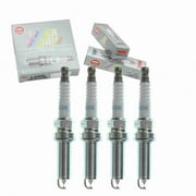 4 pc NGK Laser Iridium Spark Plugs compatible with Nissan Juke 1.6L L4 2011-2017