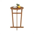 thumbnail image 6 of Furinno Tioman Hardwood Outdoor Patio Bar Table in Teak Oil, Natural, 6 of 6