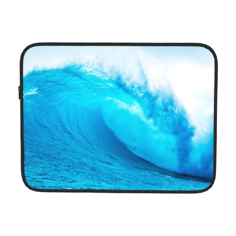 big blue ocean waves 15 inch Portable Laptop Sleeve big blue ocean waves 15 inch Portable Laptop Sleeve