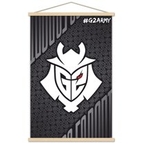 G2 Esports - G2 Army Wall Poster with Magnetic Frame, 22.375" x 34"
