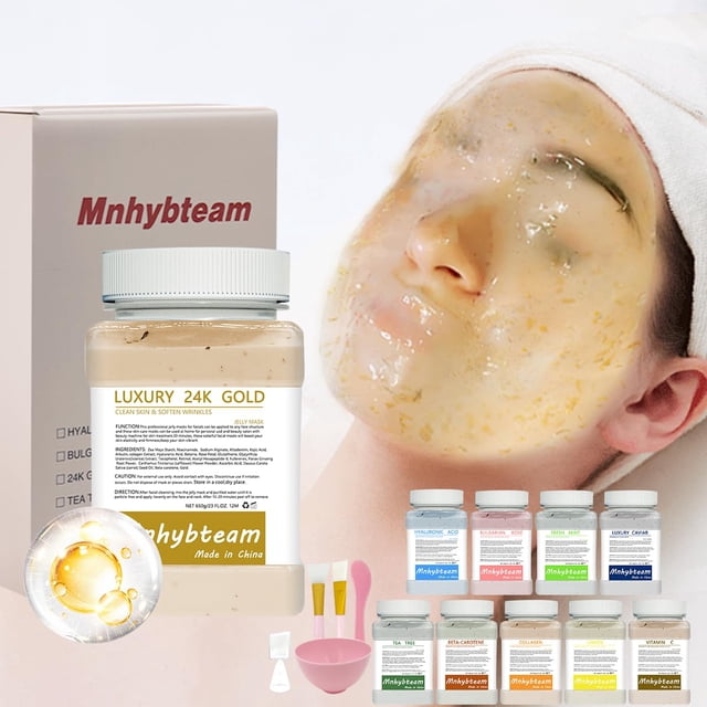 Mascarilla facial de gelatina Mnhybteam Professional (paquete de 1)