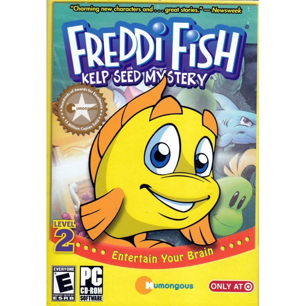 Freddi Fish Kelp Seed Mystery PC Game Help the Sea Creatures and