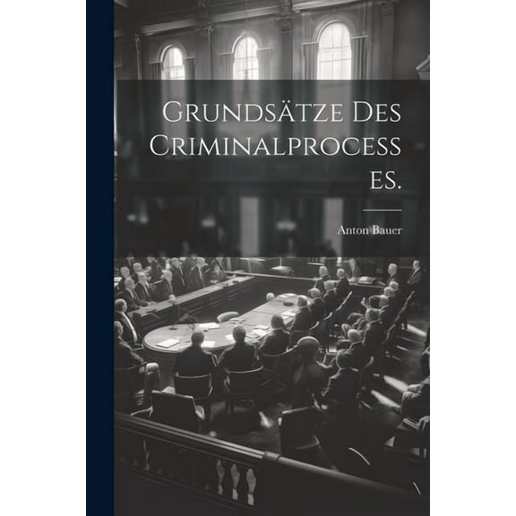 Grundsätze des Criminalprocesses. (Paperback)