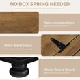 thumbnail image 6 of Farmhouse Square Lift Top Coffee Table, Farmhouse Coffee Table with Storage, Wood Center Table for Living Room, Black, 6 of 8
