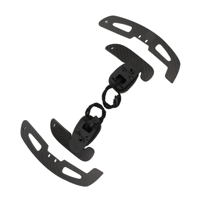 Padeta de Cambio Autico, Marcas Transparentes de 1 Par de Pasos Padder Carbon Fiber Para E53 E63 E63S A238 C238