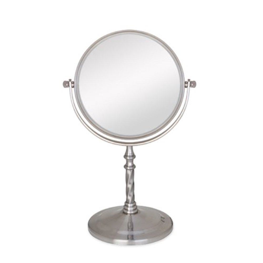 Zadro Zadro TwoSided Vanity Swivel Mirror, Satin Nickel Walmart