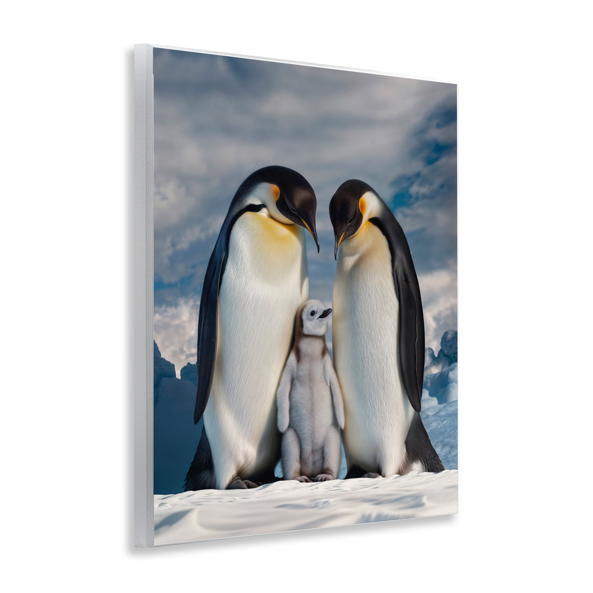 Stupell Industries Penguins In The Wild Wall Plaque Art, design by Scott Stulberg