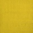 thumbnail image 1 of Ahgly Company Machine Washable Indoor Square Solid Yellow Modern Area Rugs, 4' Square, 1 of 4