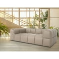 thumbnail image 2 of Tuscono Leather Beige Full Configuration Modular Sofa, 2 of 4