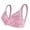 C74/Pink, variant on Womens Bras Womens Underwire Bra Lace Floral Bra Unlined Unpadded Plus Size Full Coverage Bra Classic