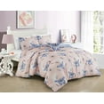 thumbnail image 2 of Chezmoi Collection 3-Piece Mystical Butterfly Kids Bedding Set Twin Size - Pink Lavender Blue White Soft Microfiber Comforter Set w/Butterfly Throw Pillow, 2 of 8