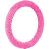 Bell Automotive 22-1-53210-1A Pink Shaggy Steering Wheel Cover