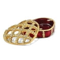 thumbnail image 2 of Bejeweled Multi Color Finish PEEK-A-BOO Decorative Heart Trinket Box, 2 of 6