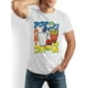thumbnail image 4 of Men's Summer Short Sleeve T-Shirt with Front Print - Comfortable, Breathable Fabric, Casual Sporty Style- Aqua Teen Hunger Force Japanese Comic Tee For Adult, Men, Women, Teen, Teenager, Adolescent,Y, 4 of 5