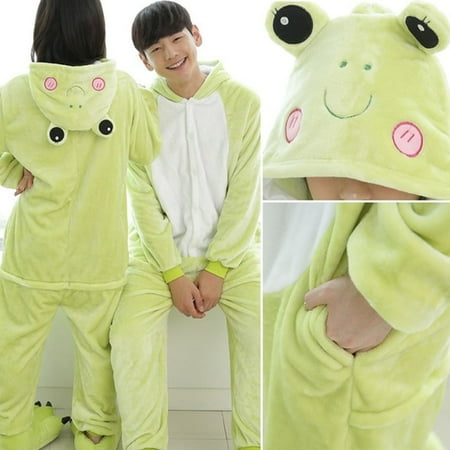

CoCopeanut Kigurumi Unicorn One Piece Panda Pajamas Adult Animal Cartoon Cat Onesies Women Men Couple Winter Pajamas Suit Flannel Sleepwear