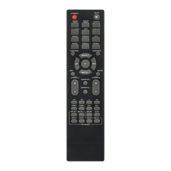 New PT694BT Replace Remote Control Fits for Pyle 5.2 Channel Home Theater Receiver PT694BT AV Receiver Remote Control