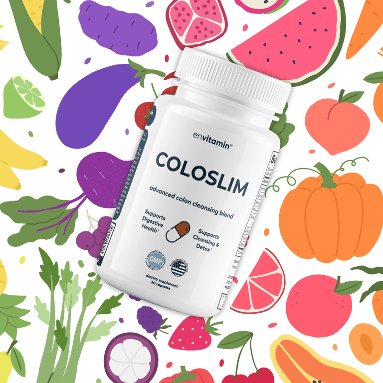 envitamin Coloslim, Gentle Colon Cleanse, Digestive Health, Gut