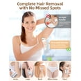 thumbnail image 6 of Sentryse Electric Shaver for Women, 3 in 1 Lady Electric Razor Body Hair Remover, Rechargeable Bikini Trimmer for Face Legs Armpit Underarms, 6 of 9