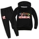 thumbnail image 5 of Roblox-Conjunto de ropa periférica para niños y niñas, Chaqueta de algodón, pantalones, 2 piezas, traje deportivo informal, regalos, 5 of 5