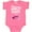 Hot Pink, variant on Inktastic Future Pilot Girls Airplane Career Girls Baby Bodysuit