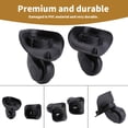thumbnail image 3 of FYBTO Suitcase Luggage Wheels, 2pcs Universal Suitcase Replacement Wheel for Travel Case Luggage Wheels Replacement Luggage Wheels Replacement Kit Samsonite Wheels Replacement-0621, 3 of 5