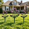 thumbnail image 6 of Metal Flowers Decorative Garden Stakes,11.8in Colorful Outdoor Yard Decor, Metal Garden Stake Decor for Yard,Patio, Lawn,Garden, 6 of 6