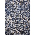 thumbnail image 2 of 8â€™ x 11â€™ Orange Zebra Pattern Indoor Outdoor Area Rug, 2 of 22