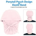 thumbnail image 3 of Hantrom Nurse Hat,Baseball Cap,Scrub Cap With Buttons Bouffant Hat With Sweatband for Womens and Mens,Scrub Caps,Surgical Caps,Hats For Men,Pink, 3 of 6