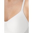 thumbnail image 5 of Hanes Womens Wireless T-Shirt Bra, Cooling Comfort Convertible Bra, Moisture-Wicking, 5 of 11