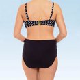 thumbnail image 5 of Womens Vintage Plus Size Polka Dot High Waisted Swimsuit Bathing Suits Bikini, 5 of 5