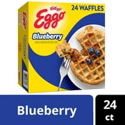 Eggo Blueberry Waffles, Frozen Breakfast, 29.6 oz, 24 Count