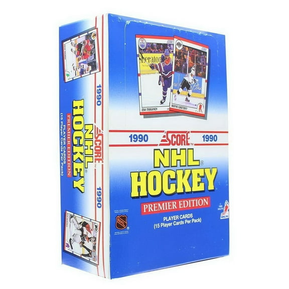 Score SCO-366500-C NHL 1990 Score Hockey Trading Card Box | 36 Packs