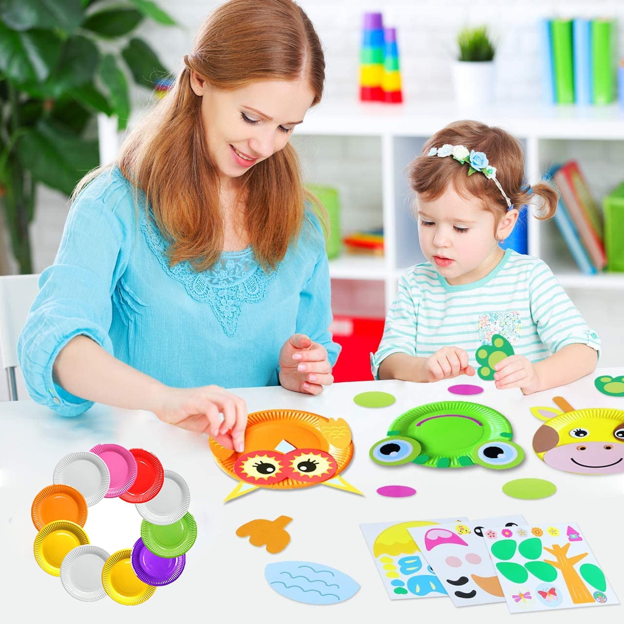 DIY Kids Create Arts and Crafts Kit Crafting Supplies Set Suit Preschool  Kids – The Toys Center