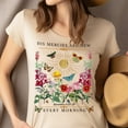 thumbnail image 4 of Lamentations 3:22-23 Shirt – Sun and Butterfly Faith T-Shirt for Women, Natural, Size 3XL, 4 of 6