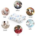 thumbnail image 4 of Rainbow Throw Blanket for Girls, Rainbow Blanket Throw Baby Girl Crib, Soft Cozy Flannel Rainbow Blanket Kids, Fluffy Fleece Bohemian Rainbow Blankets for Newborn Daughter Gifts Sofa 50x60 Inch, 4 of 7