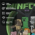 thumbnail image 4 of Men's Minecraft Heroes and Mobs Graphic Tee Black X Large, 4 of 10